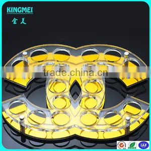 Round Shape Acrylic Wine Rack & Lucite Beer Cup Stand Holder & Wine Display Stand thumbnail-4