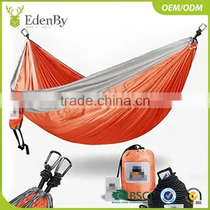 2017 Paypal Accept Outdoor Double 2 Person Nylon Hammocks Camping Hammock thumbnail-3