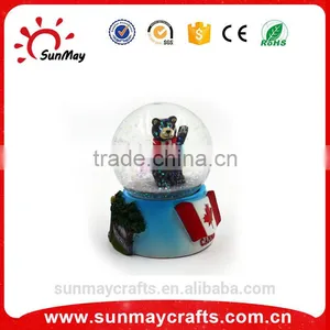 Wholesale Custom Canada Souvenir Snow Globe for Sale thumbnail-1