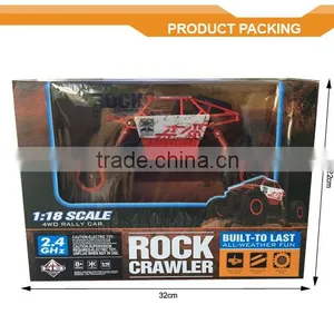 RC Car 4WD Rock Crawlers HB180B Off-Road Double Motors Vehicle 4x4 RC Bigfoot Truck thumbnail-6