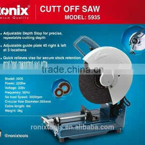 RONIX POWER TOOLS CUT OFF SAW 355MM MODEL 5935 PREMIUM QUALITY thumbnail-1