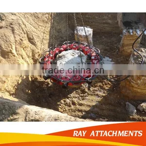 Hydraulic Pile Cutting Break Machine for Excavator Used thumbnail-1