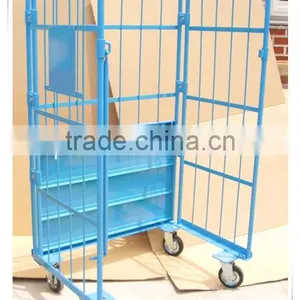 Powder Coated Supermarket Logistics Trolley For South Koera And Japan thumbnail-1