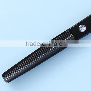 CS-6540VB 6.5inch 40teeth Black Teflon Coated Pet Thinning Dog Grooming Scissors thumbnail-2