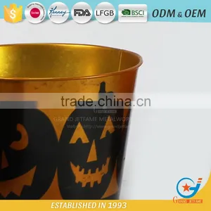 Garden Unique Powder Coated Iron Coloured Plant Pots Colourful Plant Pots thumbnail-6