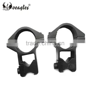 2pcs/box 25mm Scope Mount Hunting Accessories Aluminum Alloy Flashlight/Laser/Scope Mount Rail Weaver to 11mm Mounts thumbnail-3