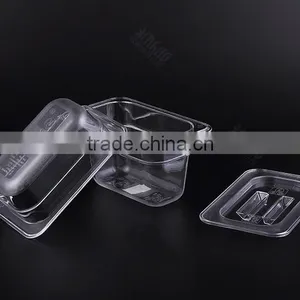All Size 1/3 6.5-20cm Depth Plastic GN PAN / Food Serving Gastronorm Container for Cooking or Storage thumbnail-3