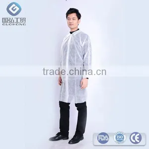 Long PP Cheap Disposable Hospital Lab Coat thumbnail-3
