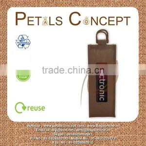 JUTE WINE BAG thumbnail-1