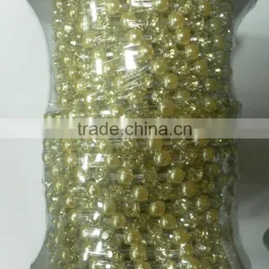 Rhinestone Chain With Stone and Pearl thumbnail-1