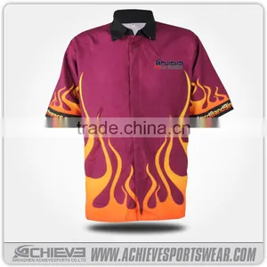 2016 Australia Design Custom Dye Sublimated Race Crew Shirts for Mens thumbnail-5
