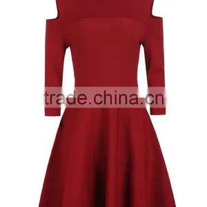 Women Fashion Dresses Winter 2017Knee Length Dress Patterns thumbnail-2