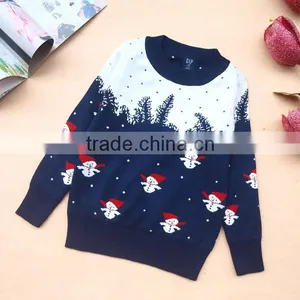 Latest Design Fashion Style Hand Knitted Kids Sweater thumbnail-1
