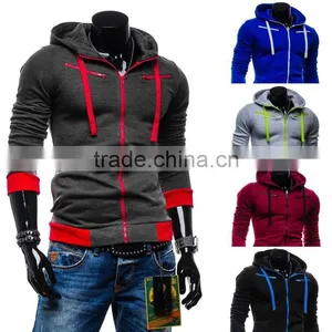 Design Cheap Man Hoody ,custom Zipper Hoodie thumbnail-1
