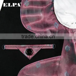 ELPA Fancy Flower Boy Black Designer 3 Piece Formal Suits for Boys thumbnail-2