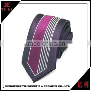 China Supplies Polyester Men Panel Cheap Cravat Necktie thumbnail-3