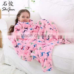 ShiJ Home Trends Blankets 2017 Christmas Deer Warm Blankets for Winter Kids thumbnail-1