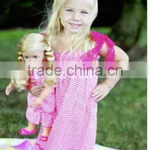 Fashion Girls Cotton Summer Stripe Long Dress for Baby Girls Autumn Children Clothing Wit Clothes thumbnail-1