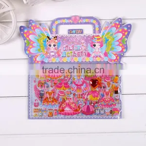 Children Puffy Sticker ,handbag Multicolor Decoration Stikcer Bubble DIY Sticker Foil Sticker thumbnail-3