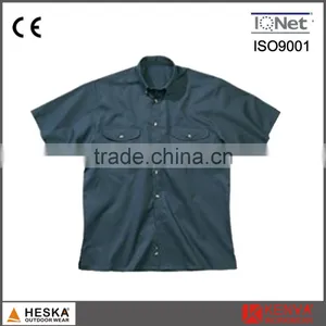 Military Style Casual Short Sleeve Pocket Men's Shirt thumbnail-1