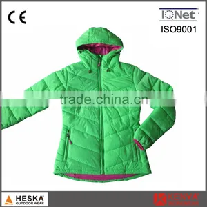 Melange Color Padded Insulated Jacket Women Winter Jacket thumbnail-3