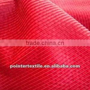 COTTON/SPANDEX 97/3 25W CORDUROY FABRIC 16X21+70D 44X134 57/58'' DYED thumbnail-1