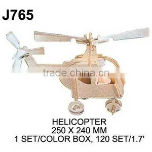 J765 DIY WOODEN PUZZLE SET thumbnail-1