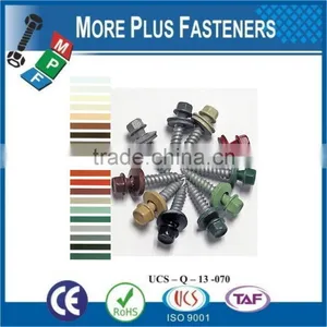 Made in Taiwan Head Painted Self Drilling Screws thumbnail-1