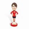 Home Decorative Promotional Bobble Head Doll Beautiful Lady thumbnail-1