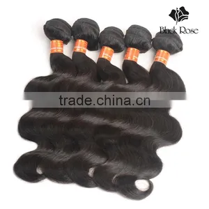Indian Brazilian Peruvian Raw Virgin Hair, Raw Unprocesse Hair Weft Brazilian Virgin Hair thumbnail-5