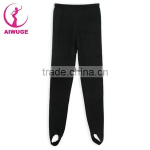 Girls Kids Ballet Stirrup Tights Cotton Spandex Gymnastics Pants Dance Fitness Pants thumbnail-4