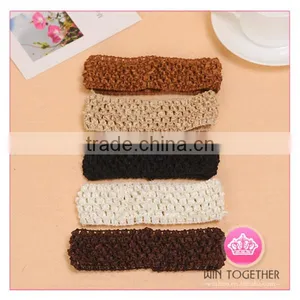 1.5inch Wholesale Crochet Headband for Adults 33colors in Stock thumbnail-1