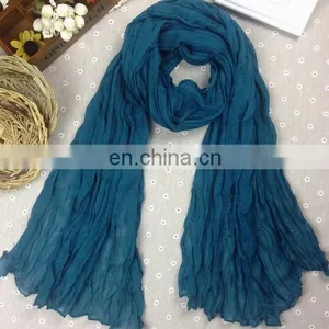 Cape Yarn Wide Large Size Thin Scarf Multi Colors Fashion Women Shawl Trendy Female Breathable Scarf Whole Colored thumbnail-3