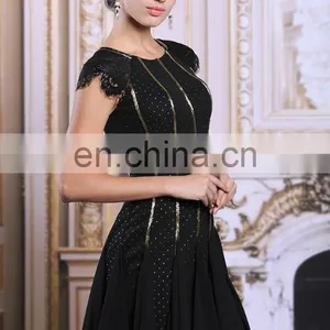 Fantasy Fashion Slim Black Dress thumbnail-2