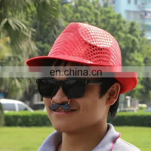 Red Sequin Cowboy Party Hats thumbnail-1