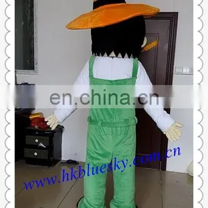 2014 Custom Farmer Mascot Costume for Sale thumbnail-2