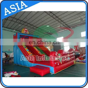 Giant Clown Inflatable Slide / Inflatable Bouncy Clown Slide for Kids thumbnail-1