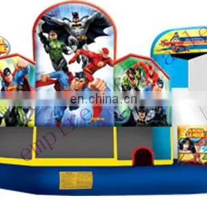 Inflatable Combo,5 in 1 Combo,inflatable Bouncer With Slide C6011 thumbnail-1