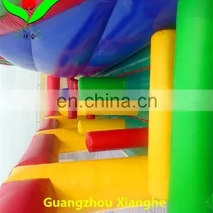 Stock and Promotion Inflatable Obstacle Challeage Bouncy Castles Inflatable 14X10X5m thumbnail-3