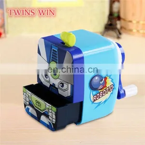 Novelty Promotion Office Supplies and Advertisement Stationery Wholesale Cartoon Manual Pencil Sharpeners Free Samples thumbnail-5