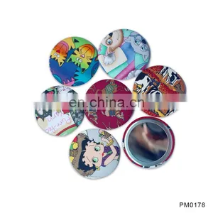 Disney Factory Made Custom Personalized Gift Souvenir Set, Cosmetic Mirror/plain Mirror/pill Box thumbnail-4