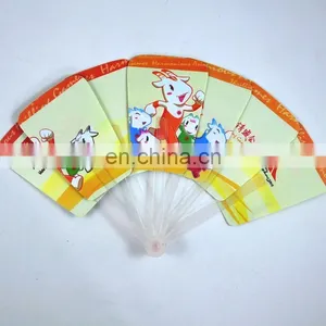 New Arrival Gifts Custom Promotional Hand Fan thumbnail-1