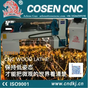 Hot Sell! COSEN CNC W Lathe Machine Price Woodworking Lathe thumbnail-1