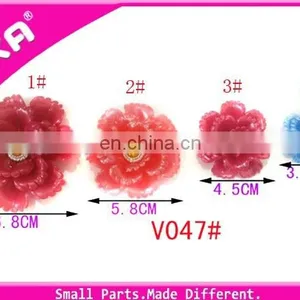 New Design Plastic Flower Buckle for Shoe thumbnail-6