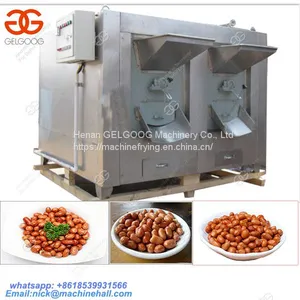 Peanut Baking Machine With High Capacity|Drum Nuts Roasting Machine Suppliers|Peanuts Roaster With Factory Price thumbnail-1