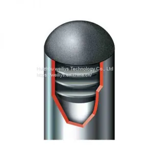 Bullet Round Head Plug Spherical Plug Hemisphere Plug Spherical Plug Arc Surface Plug thumbnail-2