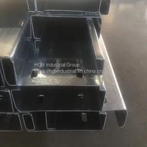 Factory Direct Export 1.5mm Thickness Galvanized Steel C Channel thumbnail-1