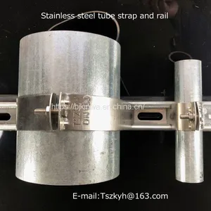 Stainless Steel Pipe Clamps and Brackets Stainless Steel Pipe Hangers Conduit Clamps thumbnail-2