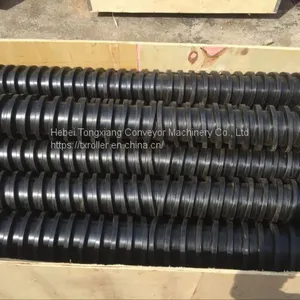 Rubber Spiral Return Roller Idler Rodillos thumbnail-2