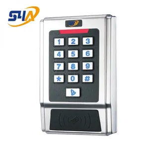 Waterproof IP68 Metal Combination Access Controller System Support PIN and RFID Card thumbnail-1